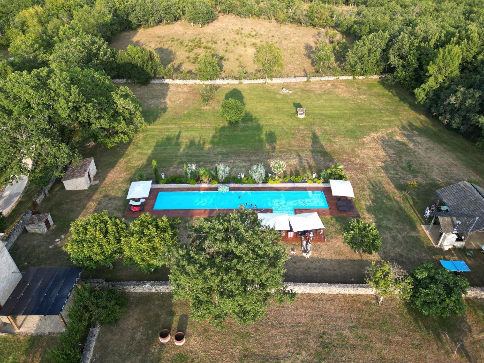 Domaine De Fangal, Pgeonnier 2p, Maison 8p - Piscine 25m - Climatises Ferienhaus Septfonds